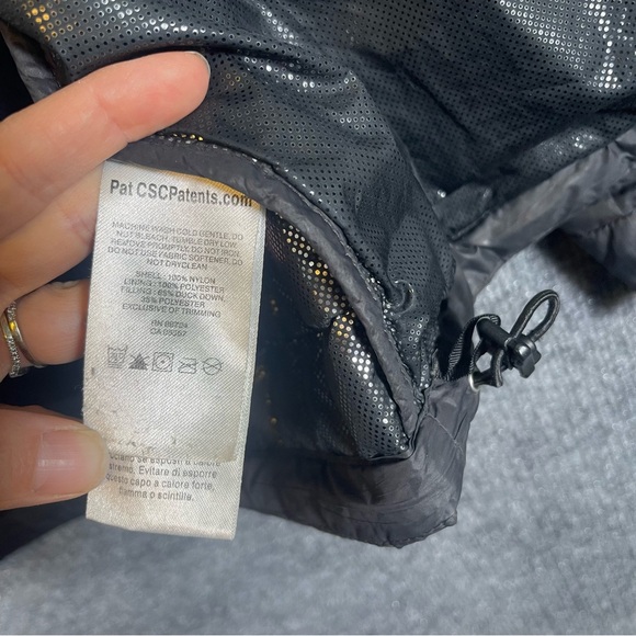 Columbia Men Small Black Omni Heat TurboDown 590TD Lightweight Puffer Zip Jacket - Picture 15 of 16